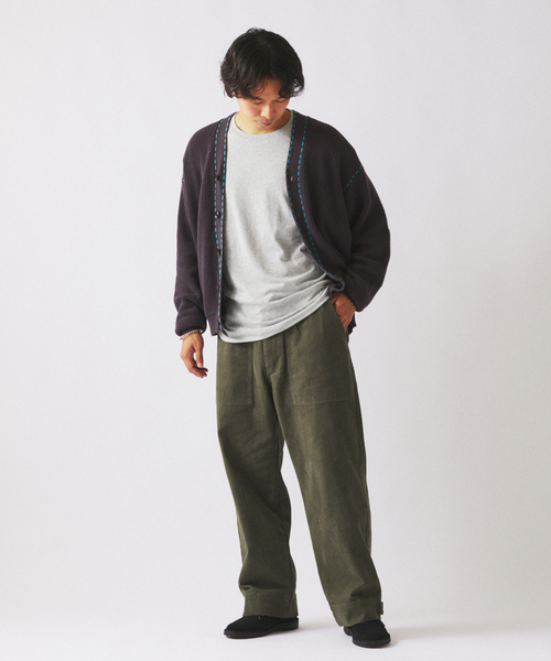 JOURNAL STANDARD relume（ジャーナルスタンダード　レリューム）の「”Relume” ヘビー ブラッシュ ベイカー パンツ（チノパンツ・メンズ・カーキ/ブラック/ブラウン・LARGE/MEDIUM/SMALL）」の17枚目の写真