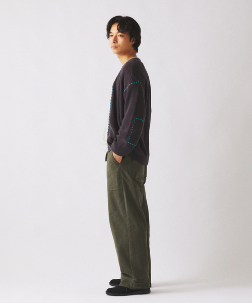 JOURNAL STANDARD relume（ジャーナルスタンダード　レリューム）の「”Relume” ヘビー ブラッシュ ベイカー パンツ（チノパンツ・メンズ・カーキ/ブラック/ブラウン・LARGE/MEDIUM/SMALL）」の18枚目の写真