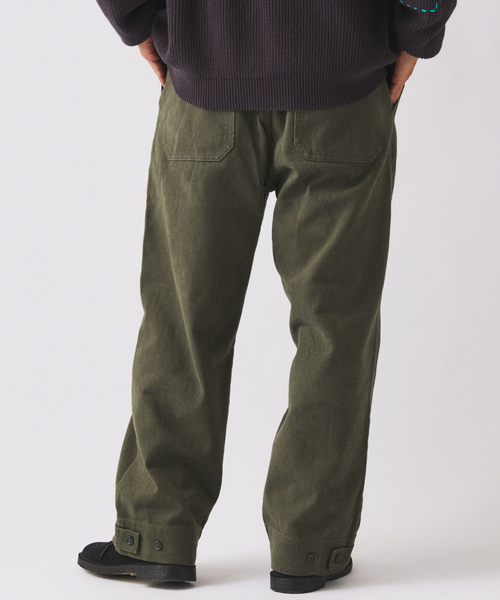 JOURNAL STANDARD relume（ジャーナルスタンダード　レリューム）の「”Relume” ヘビー ブラッシュ ベイカー パンツ（チノパンツ・メンズ・カーキ/ブラック/ブラウン・LARGE/MEDIUM/SMALL）」の22枚目の写真