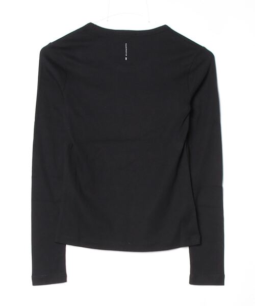 ALLSAINTS(オールセインツ)の「ALLSAINTS STEVIE LS TEE(Tシャツ/カットソー・レディース・ブラック・MEDIUM/SMALL/X-SMALL)」の6枚目の写真