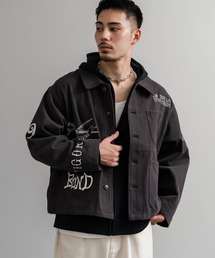 KRIFF MAYER（クリフメイヤー）の「KRIFF MAYER クリフメイヤー メモリアルグラフィックプリントレタリングショート丈カバーオール 2515111（カバーオール）」