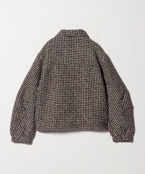 CITEN（シテン）の「＜CITEN＞ツイードブルゾン（ブルゾン・レディース・ブラック/ブラウン系・S/M）」の13枚目の写真