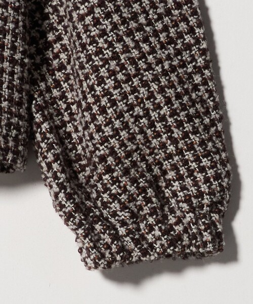 CITEN（シテン）の「＜CITEN＞ツイードブルゾン（ブルゾン・レディース・ブラック/ブラウン系・S/M）」の15枚目の写真