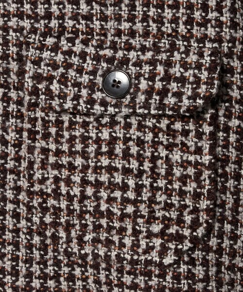 CITEN（シテン）の「＜CITEN＞ツイードブルゾン（ブルゾン・レディース・ブラック/ブラウン系・S/M）」の16枚目の写真