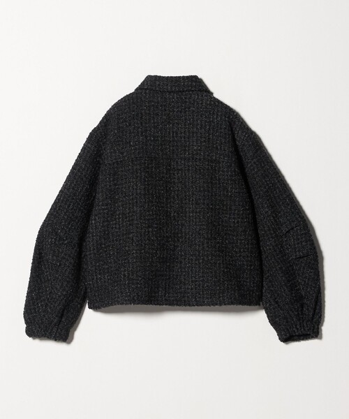 CITEN（シテン）の「＜CITEN＞ツイードブルゾン（ブルゾン・レディース・ブラック/ブラウン系・S/M）」の21枚目の写真