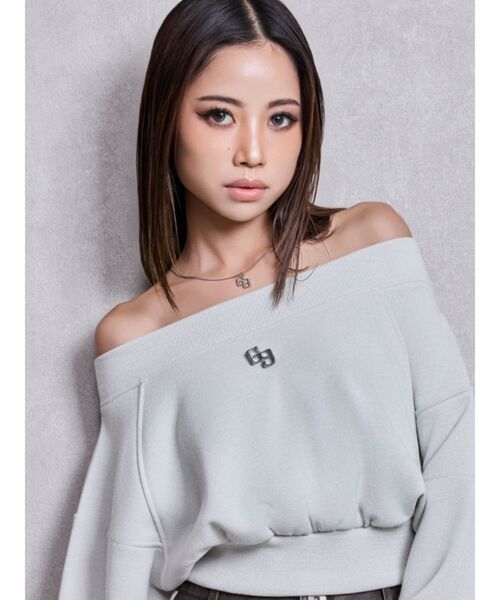 GYDA（ジェイダ）の「JEYSUS GGラインストーンネックレス（ネックレス・レディース・ゴールド/シルバー・FREE）」の7枚目の写真