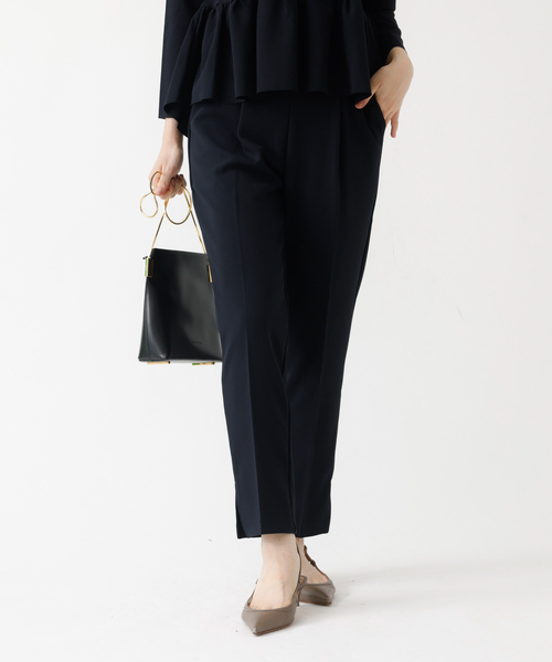 DESIGNWORKS(デザインワークス)の「【セットアップ対応】テーパードパンツ(その他パンツ・レディース・ブラック/ネイビー・38)」の2枚目の写真
