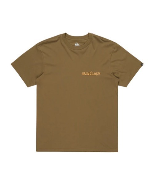 Quiksilver（クイックシルバー）の「EV DISCONNECT EFFECT/クイックシルバー半袖Tシャツ（Tシャツ/カットソー・メンズ・ホワイト/カーキ・MEDIUM/LARGE/X-LARGE/SMALL）」の4枚目の写真