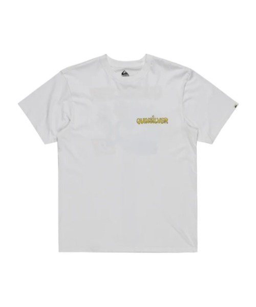 Quiksilver（クイックシルバー）の「EV DISCONNECT EFFECT/クイックシルバー半袖Tシャツ（Tシャツ/カットソー・メンズ・ホワイト/カーキ・MEDIUM/LARGE/X-LARGE/SMALL）」の9枚目の写真