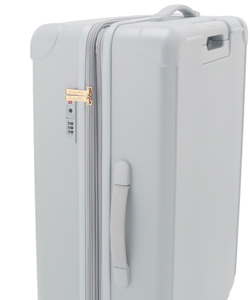 Jewelna Rose(ジュエルナローズ)の「フォギージュエルトローリー XLサイズ 85~100L 05903(スーツケース/キャリーバッグ・レディース・ピンク/オフホワイト/ブルーグレー・FREE)」の12枚目の写真
