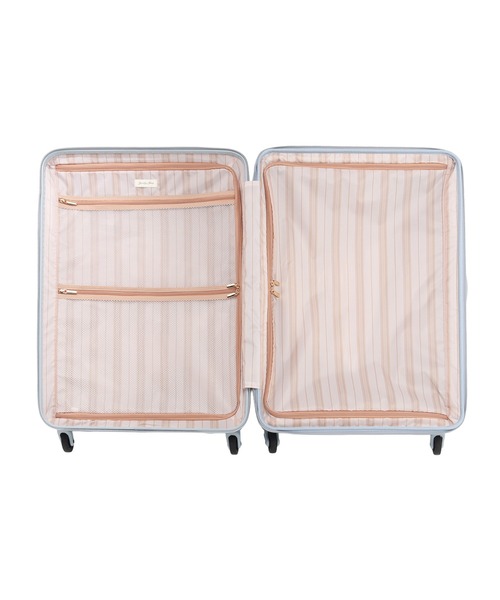 Jewelna Rose(ジュエルナローズ)の「フォギージュエルトローリー XLサイズ 85~100L 05903(スーツケース/キャリーバッグ・レディース・ピンク/オフホワイト/ブルーグレー・FREE)」の8枚目の写真