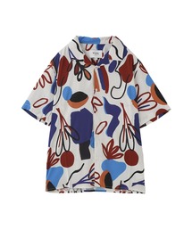 styles | WAX LONDON DIDCOT BLOCK SCRIBBLE SS25-SSS-DID-BRZ-REB(シャツ/ブラウス)