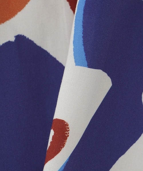 styles（スタイルス）の「WAX LONDON DIDCOT BLOCK SCRIBBLE SS25-SSS-DID-BRZ-REB（シャツ/ブラウス・メンズ・マルチ・M/L）」の7枚目の写真