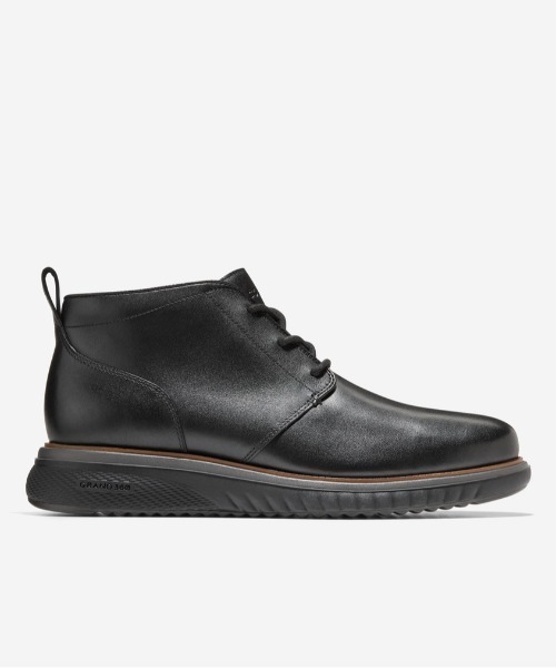 COLE HAAN(コールハーン)の「ゼログランド イオン チャッカブーツ mens(ブーツ・メンズ・ブラック・7.5/8/8.5/9/9.5/10/10.5/11/7)」の2枚目の写真