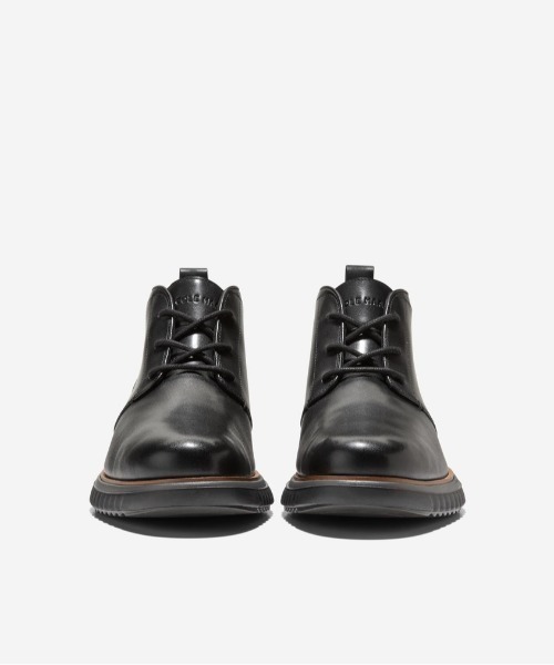 COLE HAAN(コールハーン)の「ゼログランド イオン チャッカブーツ mens(ブーツ・メンズ・ブラック・7.5/8/8.5/9/9.5/10/10.5/11/7)」の4枚目の写真