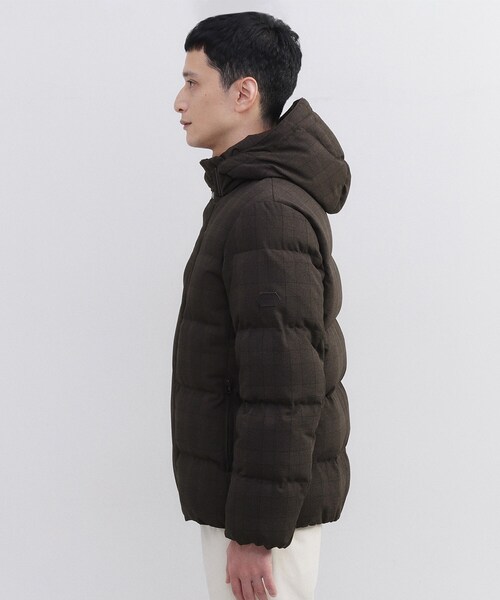 TAKEO KIKUCHI（タケオキクチ）の「ウールライク チェック ダウン ブルゾン（ダウンジャケット/コート・メンズ・チャコールグレー/ブラウン系その他2/ネイビー系1・02/03/04）」の22枚目の写真