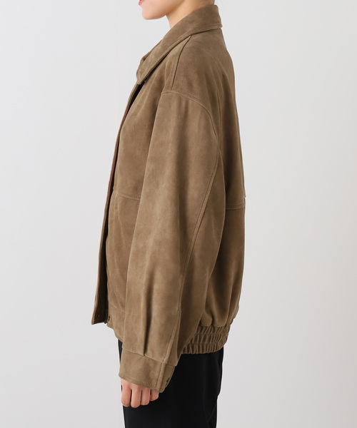 スエードブルゾン（その他アウター）｜AP STUDIO（エーピー