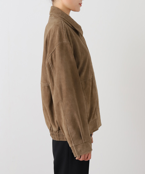 AP STUDIO（エーピーストゥディオ）の「スエードブルゾン（その他アウター・レディース・キャメル・36/38）」の15枚目の写真