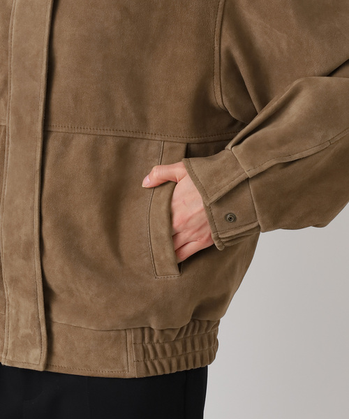 AP STUDIO（エーピーストゥディオ）の「スエードブルゾン（その他アウター・レディース・キャメル・36/38）」の17枚目の写真