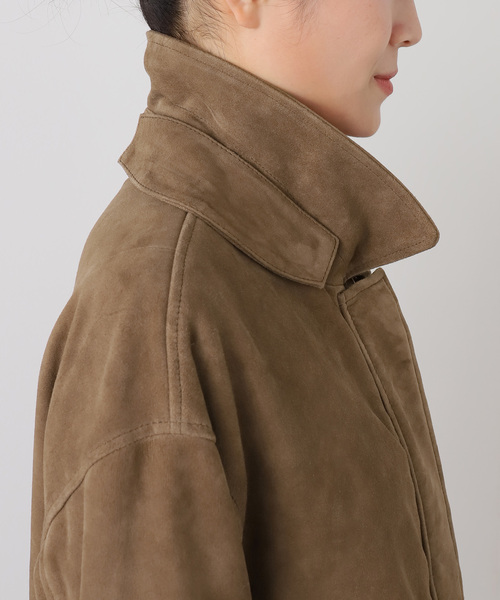 スエードブルゾン（その他アウター）｜AP STUDIO（エーピー