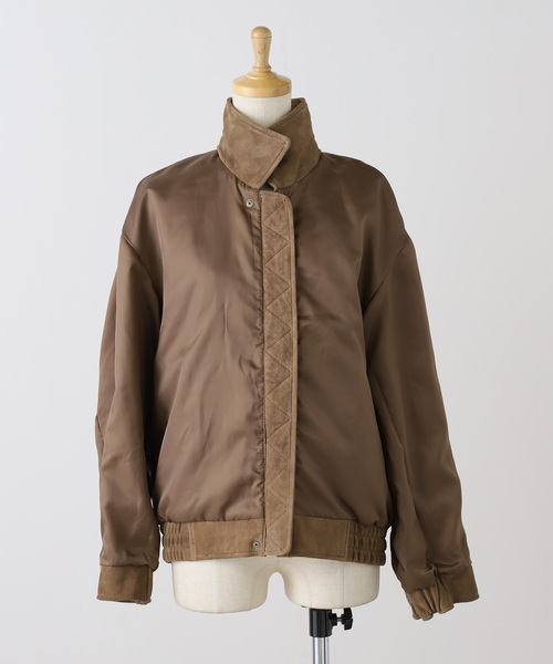 AP STUDIO（エーピーストゥディオ）の「スエードブルゾン（その他アウター・レディース・キャメル・36/38）」の21枚目の写真