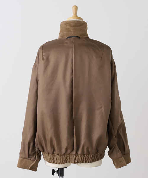 スエードブルゾン（その他アウター）｜AP STUDIO（エーピー