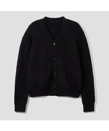AGOD（エージーオーディー）の「Hairy Golji Knit Cardigan [Black]（ニット/セーター・メンズ）」