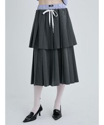 SORIN | Layered Pleated Skirt/レイヤードプリーツスカート(スカート)