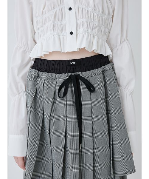 Layered Pleated Skirt/レイヤードプリーツスカート(スカート Layered Pleated Skirt/レイヤードプリーツスカート(スカート