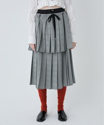 SORIN | Layered Pleated Skirt/レイヤードプリーツスカート(スカート)