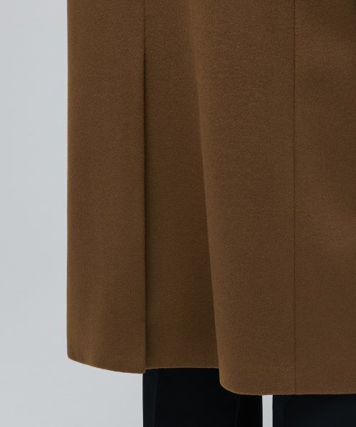 MUSINSA STANDARD(ムシンサスタンダード)の「カシミアブレンドパパショルダーダブルロングコート【タンブラウン】(チェスターコート・メンズ・その他・MEDIUM/LARGE/X-LARGE/XX-LARGE)」の13枚目の写真