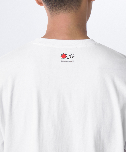 MUSINSA STANDARD（ムシンサスタンダード）の「グラフレックス_ハイハイTシャツ[ホワイト]（Tシャツ/カットソー・メンズ・その他・MEDIUM/LARGE/X-LARGE/XX-LARGE）」の4枚目の写真