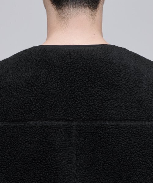 MUSINSA STANDARD（ムシンサスタンダード）の「オーバーサイズカラーレスシェルパフリースジャケット[ブラック]（その他アウター・メンズ・その他・MEDIUM/LARGE/X-LARGE）」の11枚目の写真