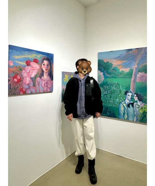 MUSINSA STANDARD（ムシンサスタンダード）の「オーバーサイズカラーレスシェルパフリースジャケット[ブラック]（その他アウター・メンズ・その他・MEDIUM/LARGE/X-LARGE）」の3枚目の写真