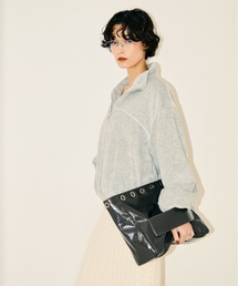 null.（ヌル）の「エコレザースタッズクラッチバック（クラッチバッグ）」