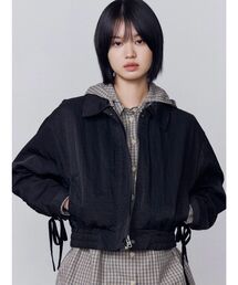 EMODA | バックレースアップショートブルゾン(ブルゾン)