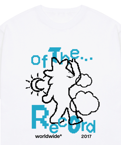 GRAVER（グレーバー）の「[ユニセックス]OF-THERECOARD 半袖Tシャツ_ホワイト（Tシャツ/カットソー・レディース・ホワイト・X-LARGE/SMALL/MEDIUM/LARGE）」の4枚目の写真