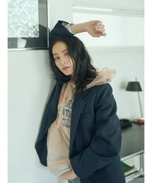 Ungrid（アングリッド）の「フードデザインチュールトップス（その他トップス）」