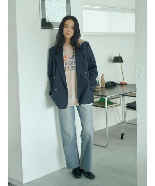 Ungrid（アングリッド）の「フードデザインチュールトップス（その他トップス・レディース・ブラック/オフホワイト/オレンジ・FREE）」の7枚目の写真