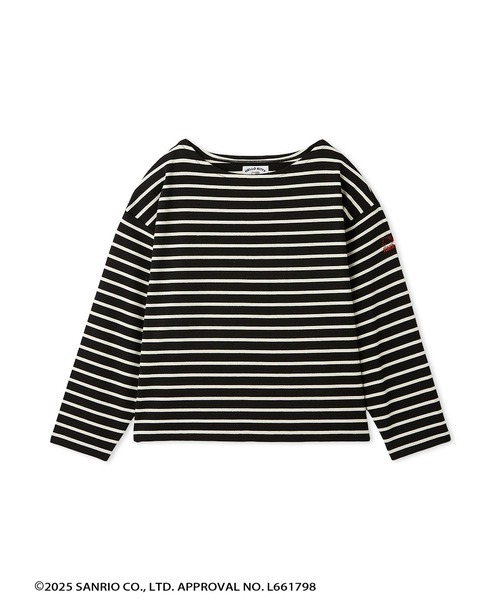 FURFUR（ファーファー）の「HELLO KITTYボーダーカットソー（Tシャツ/カットソー・レディース・ブラック/ホワイト/ピンク・F）」の19枚目の写真