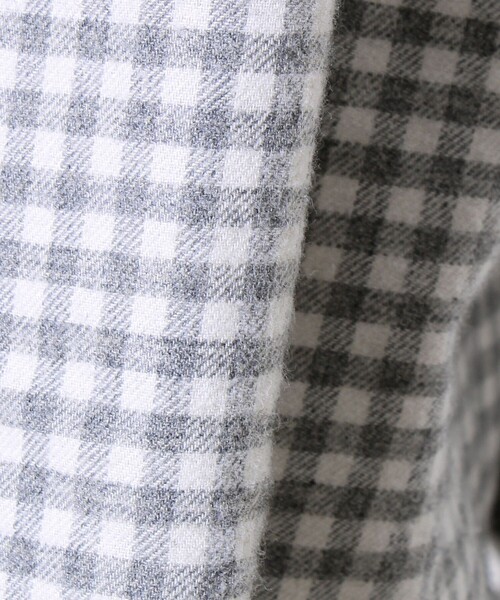 GLOSTER（グロスター）の「【定番フレブルシリーズ】フレンチブルドッグ刺繍 ボタンダウンネルシャツ（シャツ/ブラウス・メンズ・ブラウン系その他/グレー系その他/ブルー/ネイビー/グリーン系その他・S/M/L）」の18枚目の写真