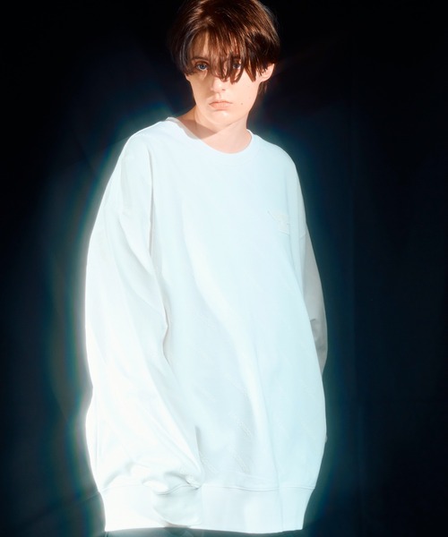 BOY LONDON(ボーイロンドン)の「【BOY LONDON】BOY Flocky Crew Sweat(スウェット・メンズ・ホワイト・LARGE/X-LARGE/MEDIUM)」の8枚目の写真