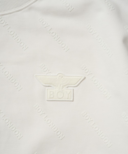 BOY LONDON(ボーイロンドン)の「【BOY LONDON】BOY Flocky Crew Sweat(スウェット・メンズ・ホワイト・LARGE/X-LARGE/MEDIUM)」の5枚目の写真