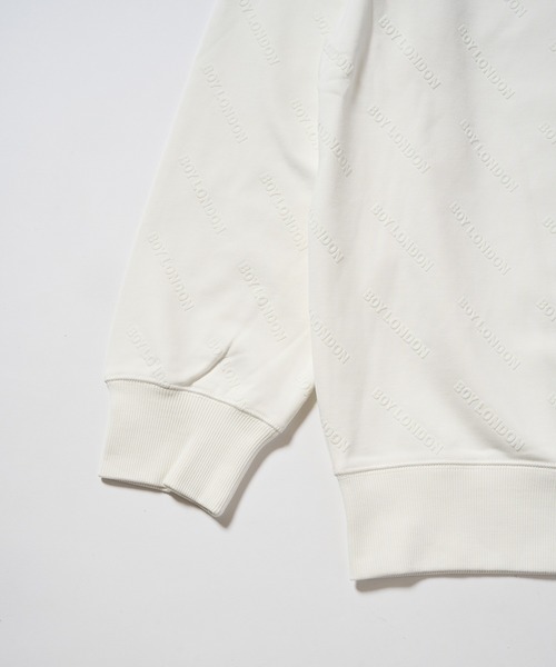 BOY LONDON(ボーイロンドン)の「【BOY LONDON】BOY Flocky Crew Sweat(スウェット・メンズ・ホワイト・LARGE/X-LARGE/MEDIUM)」の3枚目の写真