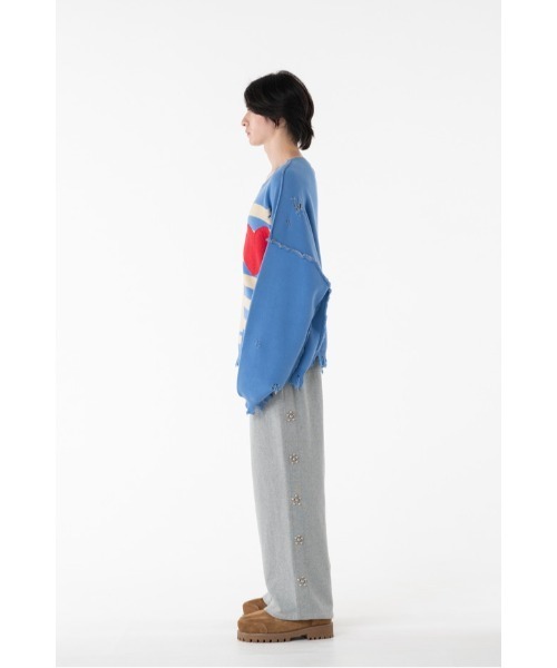 DISCOVERED（ディスカバード）の「BONE KNIT（ニット/セーター・メンズ・ブラック/グレー/ブルー・SMALL/LARGE）」の22枚目の写真