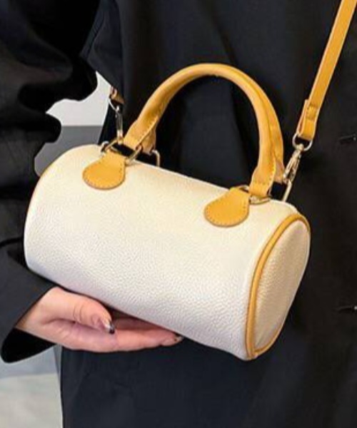 almo(アルモ)の「【portulaca】ミニボストンショルダーBAG(ショルダーバッグ・レディース・ブラウン/アイボリー/ブラック・FREE)」の6枚目の写真