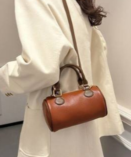 almo(アルモ)の「【portulaca】ミニボストンショルダーBAG(ショルダーバッグ・レディース・ブラウン/アイボリー/ブラック・FREE)」の16枚目の写真