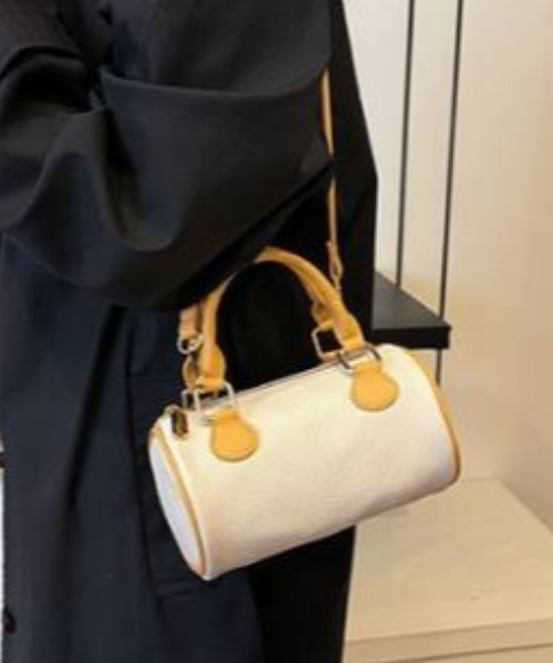 almo(アルモ)の「【portulaca】ミニボストンショルダーBAG(ショルダーバッグ・レディース・ブラウン/アイボリー/ブラック・FREE)」の14枚目の写真