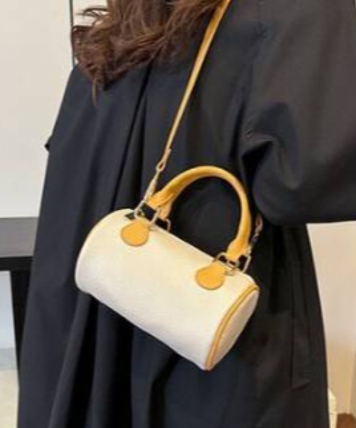 almo(アルモ)の「【portulaca】ミニボストンショルダーBAG(ショルダーバッグ・レディース・ブラウン/アイボリー/ブラック・FREE)」の13枚目の写真