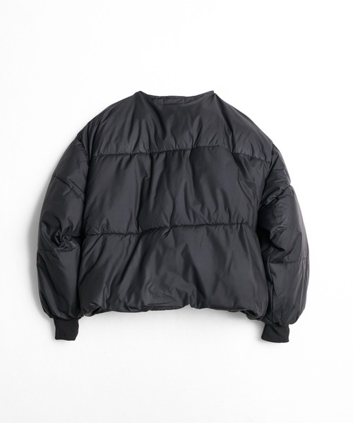 CALIFORNIA OUTFITTERS（カリフォルニア アウトフィッターズ）の「11C13 ノーカラー 中綿パテッドジャケット（ダウンジャケット/コート・メンズ・ブラック/グレー/ベージュ・FREE）」の10枚目の写真